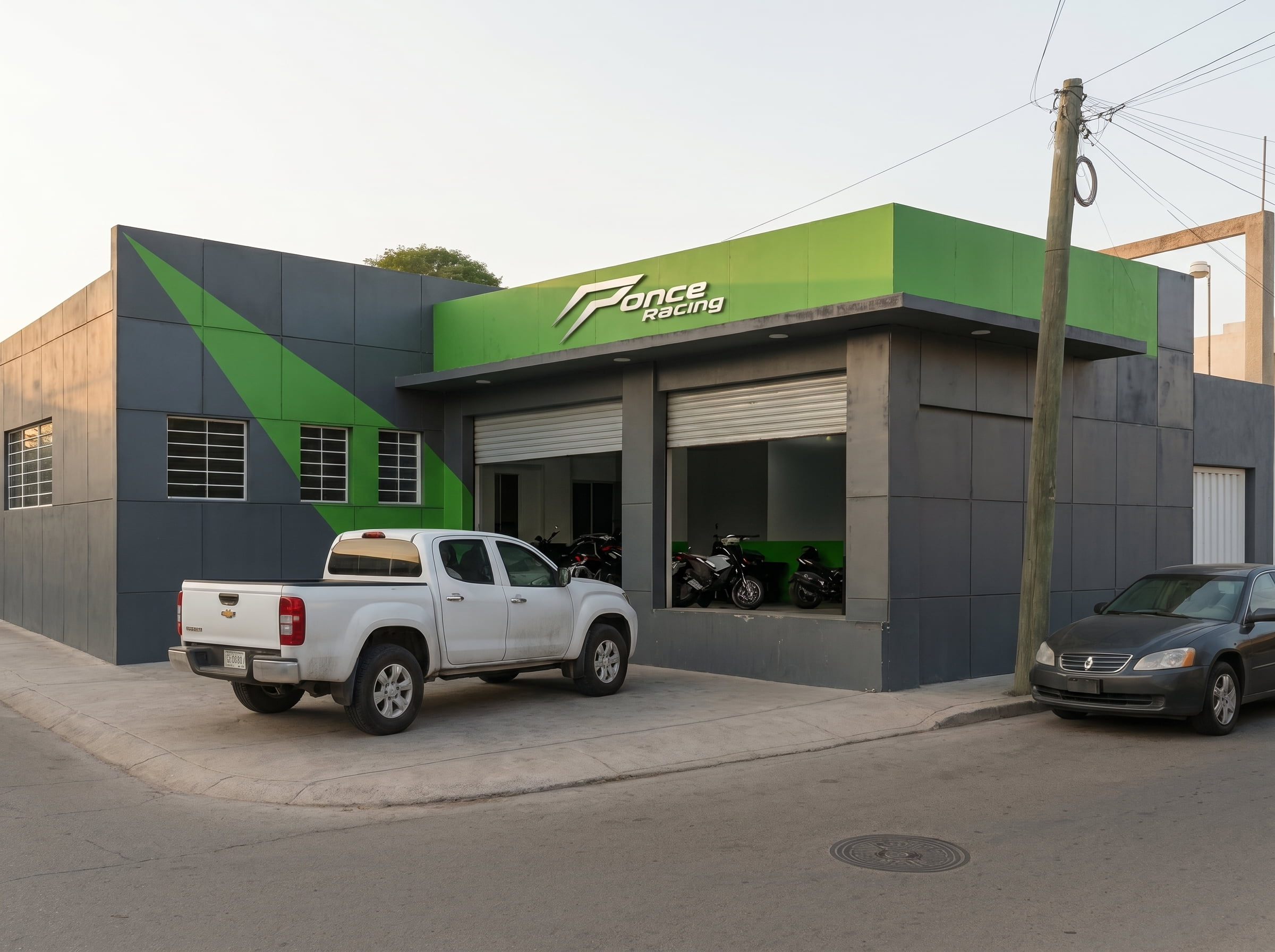 Fachada de Ponce Racing Playa del Carmen